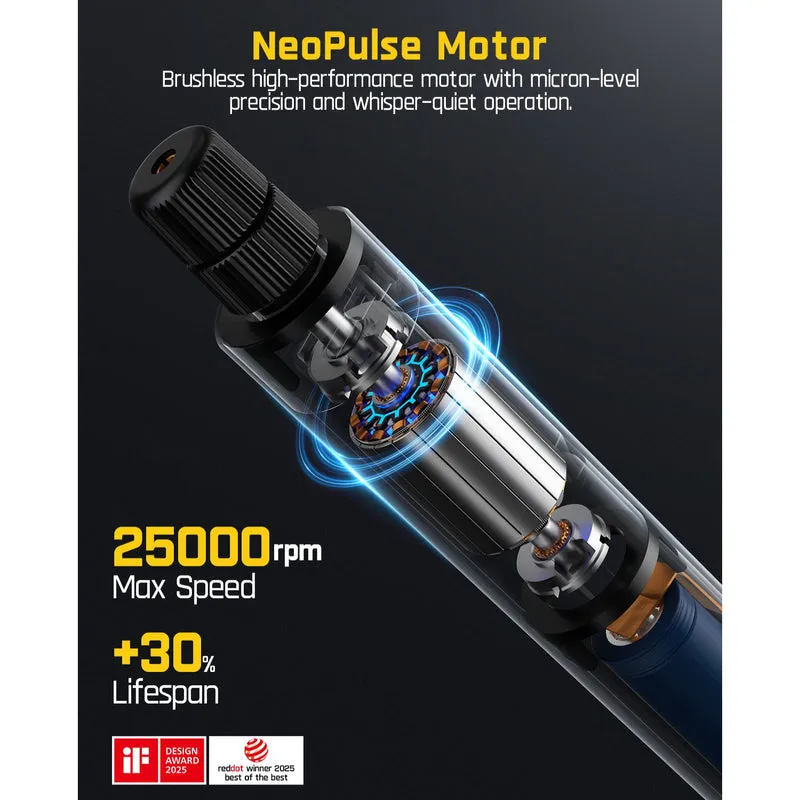 Fanttik F2 Master Brushless Cordless Rotary Tool Kit