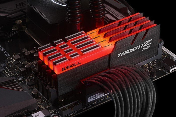 G.SKILL Trident Z RGB 32GB (4 x 8GB) DDR4 3000 MHz, CL16 Memory (XMP)