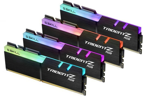 G.SKILL Trident Z RGB 32GB (4 x 8GB) DDR4 3000 MHz, CL16 Memory (XMP)