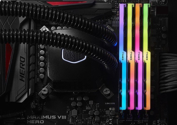 G.SKILL Trident Z RGB 32 GB (4 x 8 GB) DDR4 3000 MHz, CL16 minne (XMP)