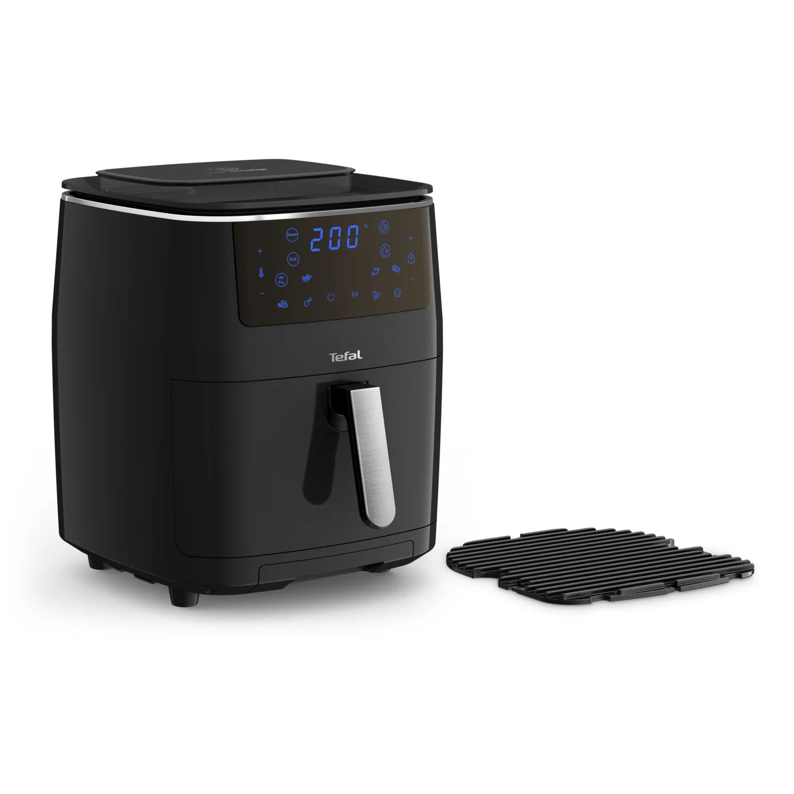 Tefal 3-in-1 Easy Fry Grill & Steam - airfryer, svart, 1.6l