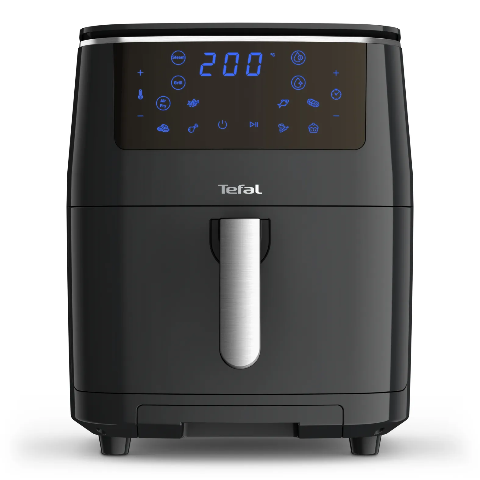 Tefal 3-in-1 Easy Fry Grill & Steam - airfryer, svart, 1.6l