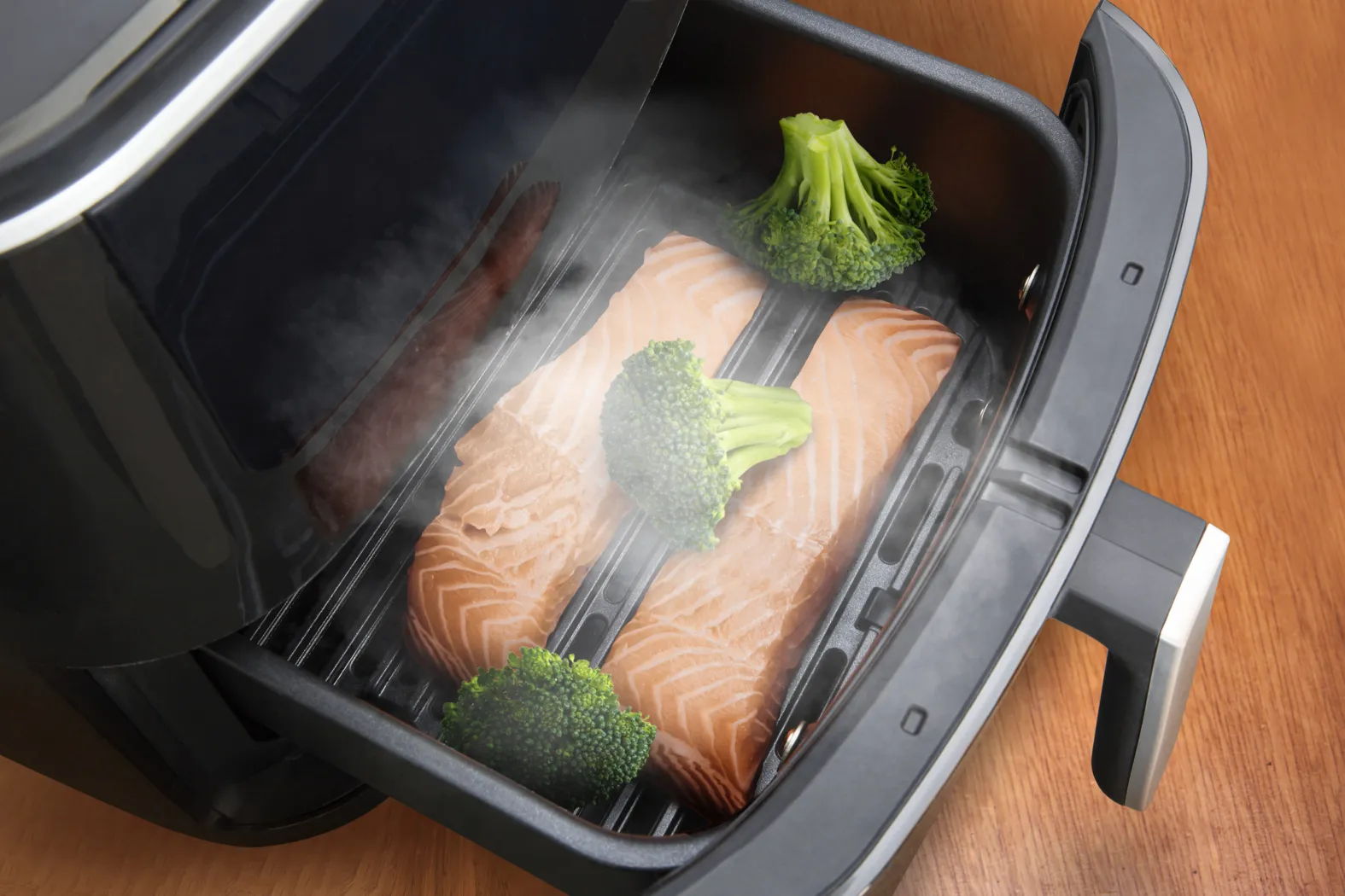 Tefal 3-in-1 Easy Fry Grill &amp; Steam - airfryer, svart, 1.6l