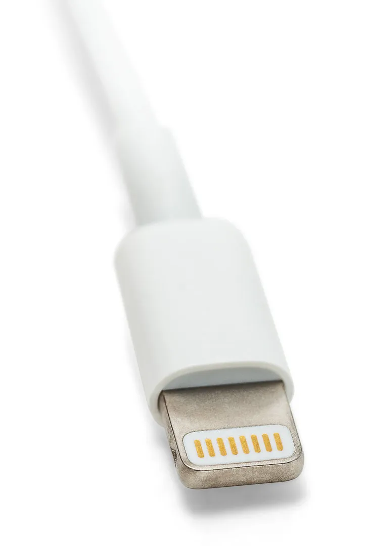 Grateq Lightning -USB kaapeli, 3 m, Valkoinen