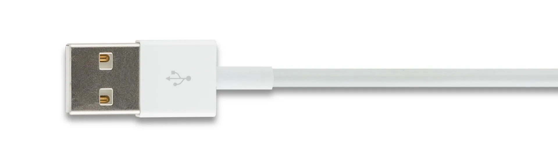 Grateq Lightning -USB kaapeli, 3 m, Valkoinen