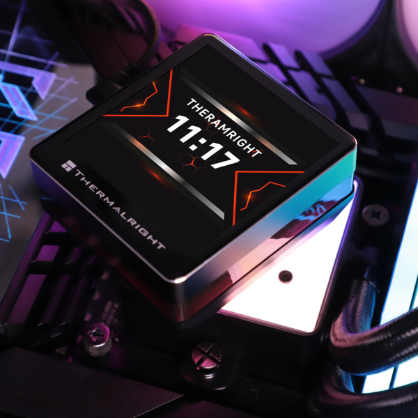 Thermalright Grand Vision 360mm ARGB Liquid Cooler, Black