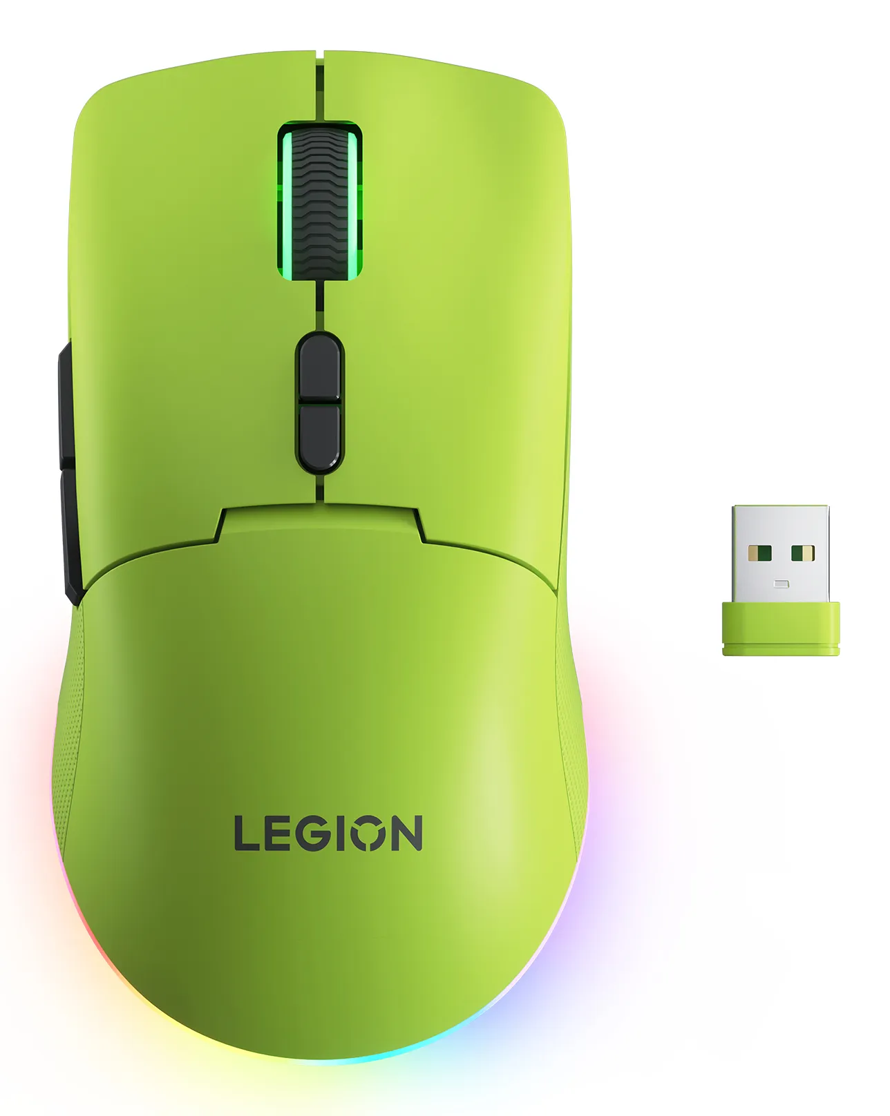 Lenovo Legion M220 tr&aring;dl&ouml;s gamingmus, Surge Green