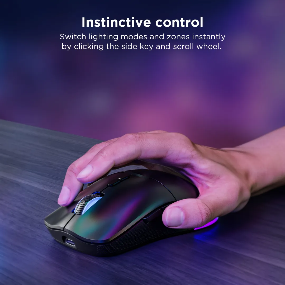 Lenovo Legion M220 tr&aring;dl&ouml;s gamingmus, Surge Green