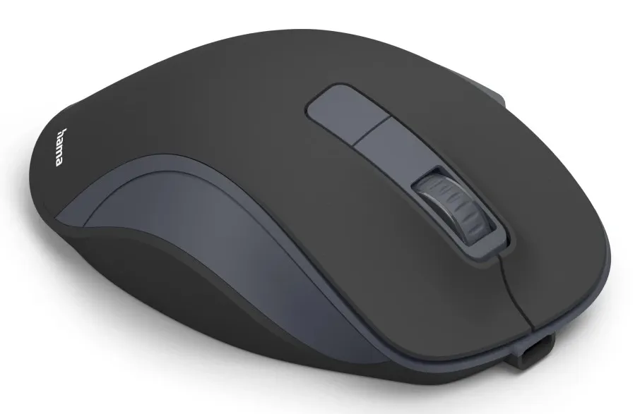 Hama WM-500 Wireless Ergonomic Mouse, Black