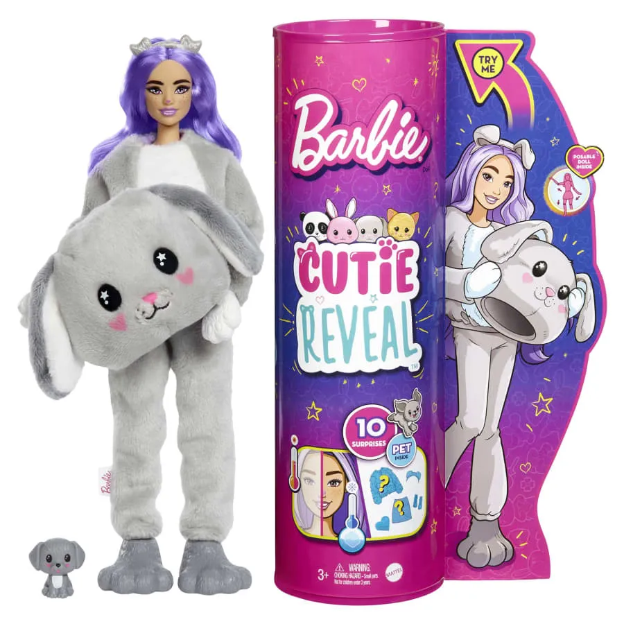 Barbie Cutie Reveal Doll - Puppy - HHG21