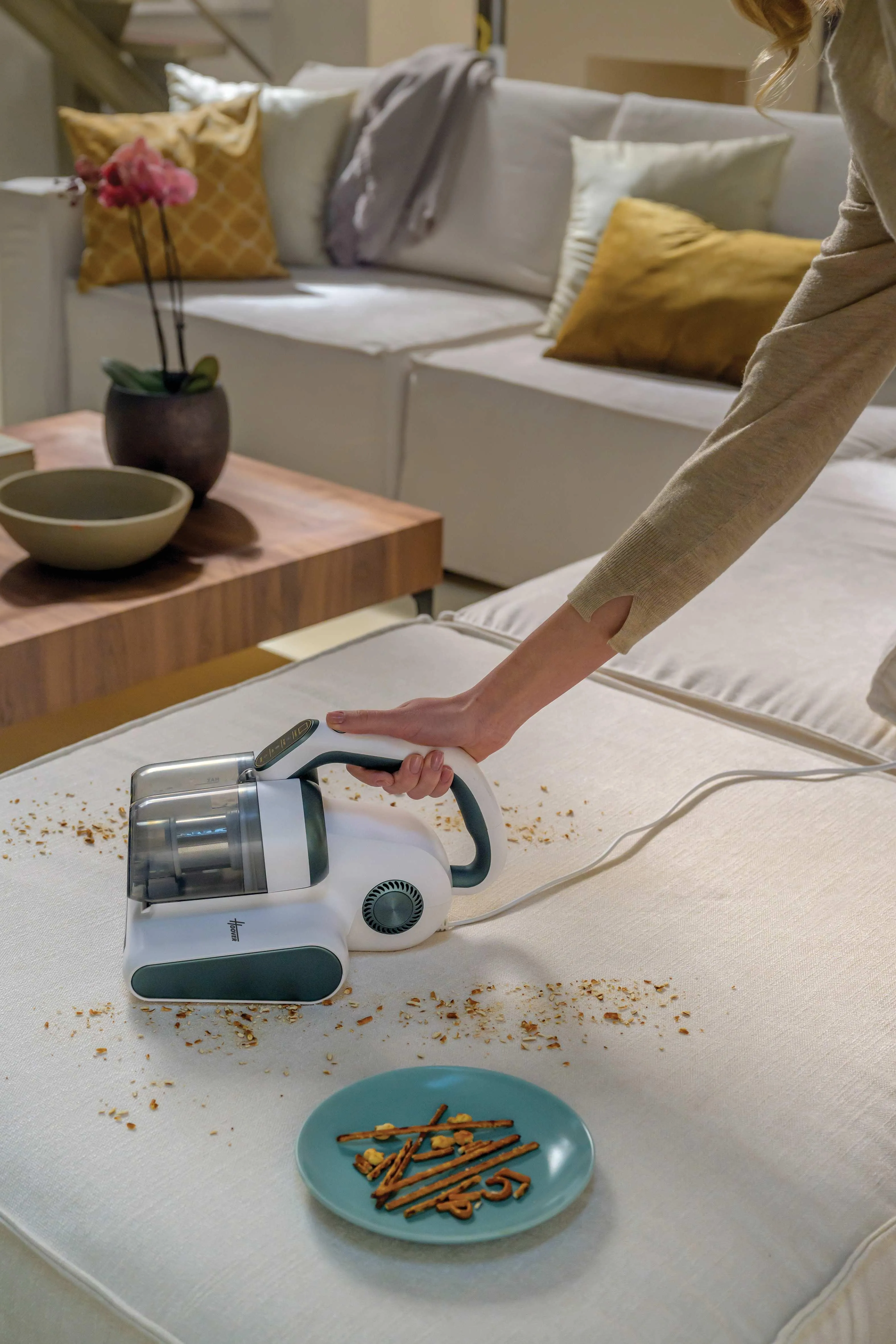 Hoover HMC510UV handdammsugare, vit