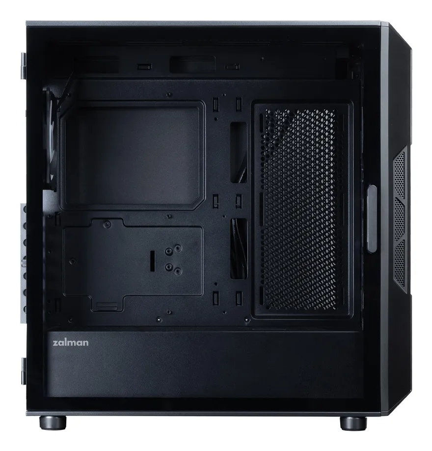 Zalman i3 NEO V2 Midi-Tower Case with window, with RGB lighting, Black