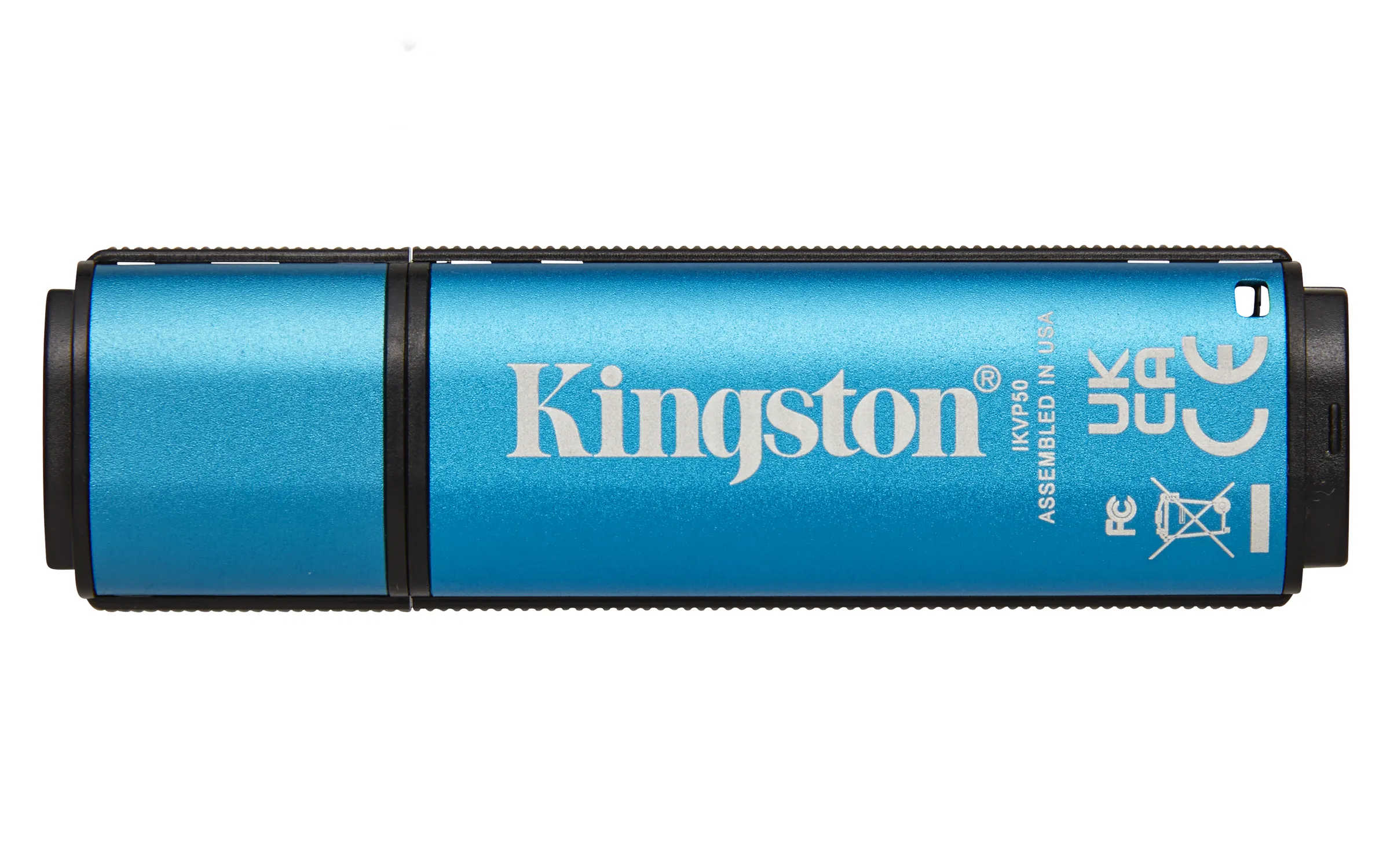 Kingston IronKey Vault Privacy 50 64 Gt USB 3.2 Gen 1x1 -muistitikku, Sininen