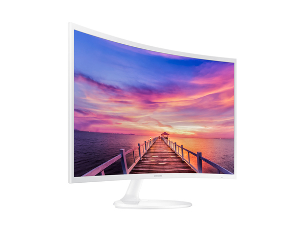 Samsung 31.5&quot; C32F391 Full HD 4ms GTG - Curved sk&auml;rm, vit