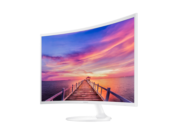 Samsung 31.5&quot; C32F391 Full HD 4ms GTG - kaareva n&auml;ytt&ouml;, valkoinen