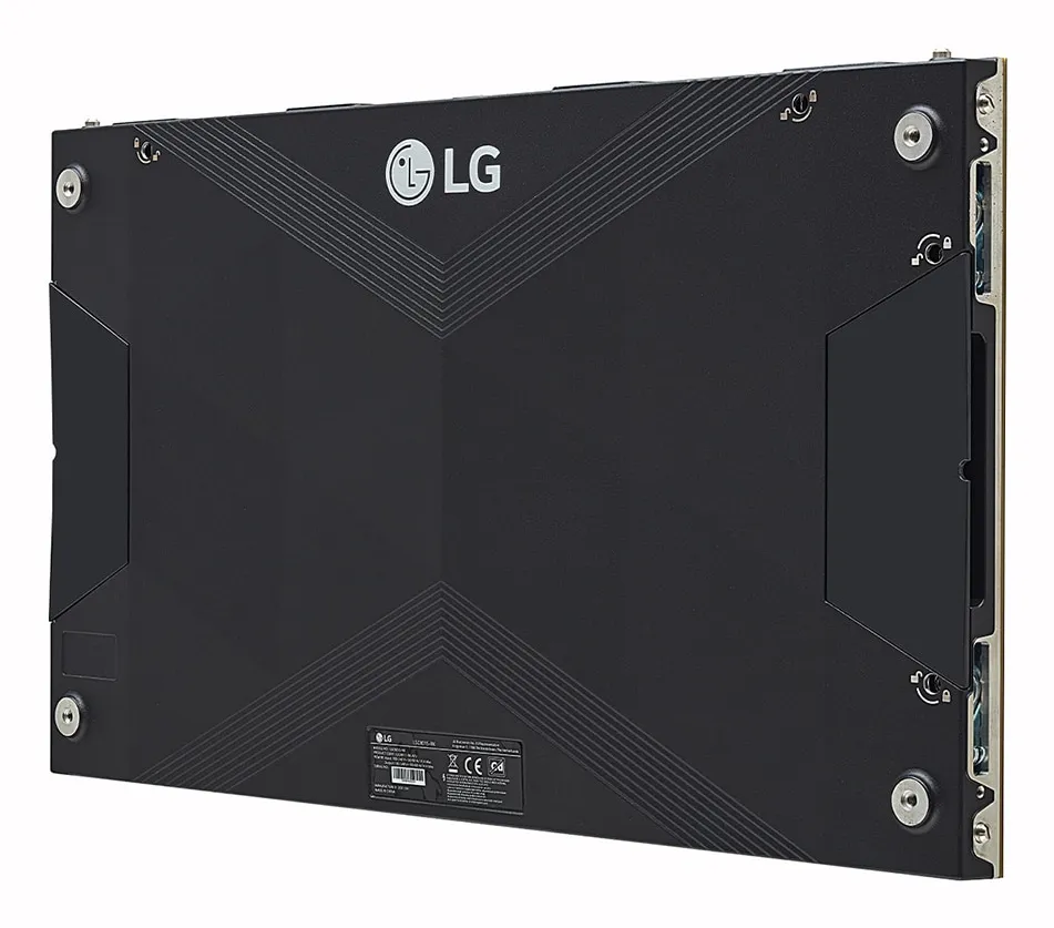 LG LSCC025-GZ LED Signage P2.5mm Indoor 240x135 pixels 800cd/m2 Front Service EMC Class A Fire Protection