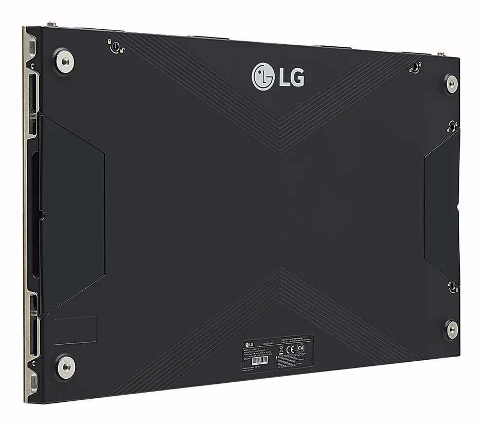 LG LSCC025-GZ LED Signage P2.5mm Indoor 240x135 pixels 800cd/m2 Front Service EMC Class A Fire Protection
