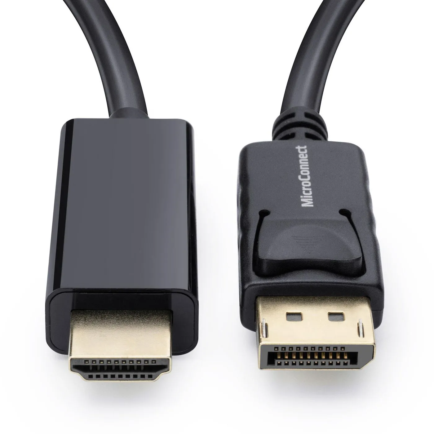 MicroConnect  DisplayPort &ndash; HDMI 1.2 - cable, 0.5 m, Black