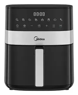 Midea MF-CN65E, 6.5L, 1700W, air fryer, Black