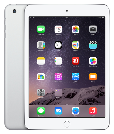 iPad mini 3 Wi-Fi + Cellular 64GB Silver