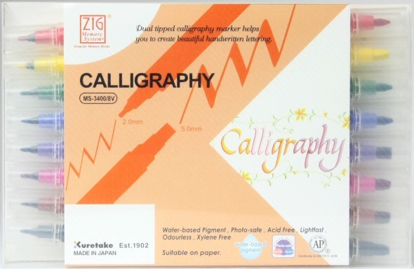 ZIG MS Calligraphy 8/Wallet