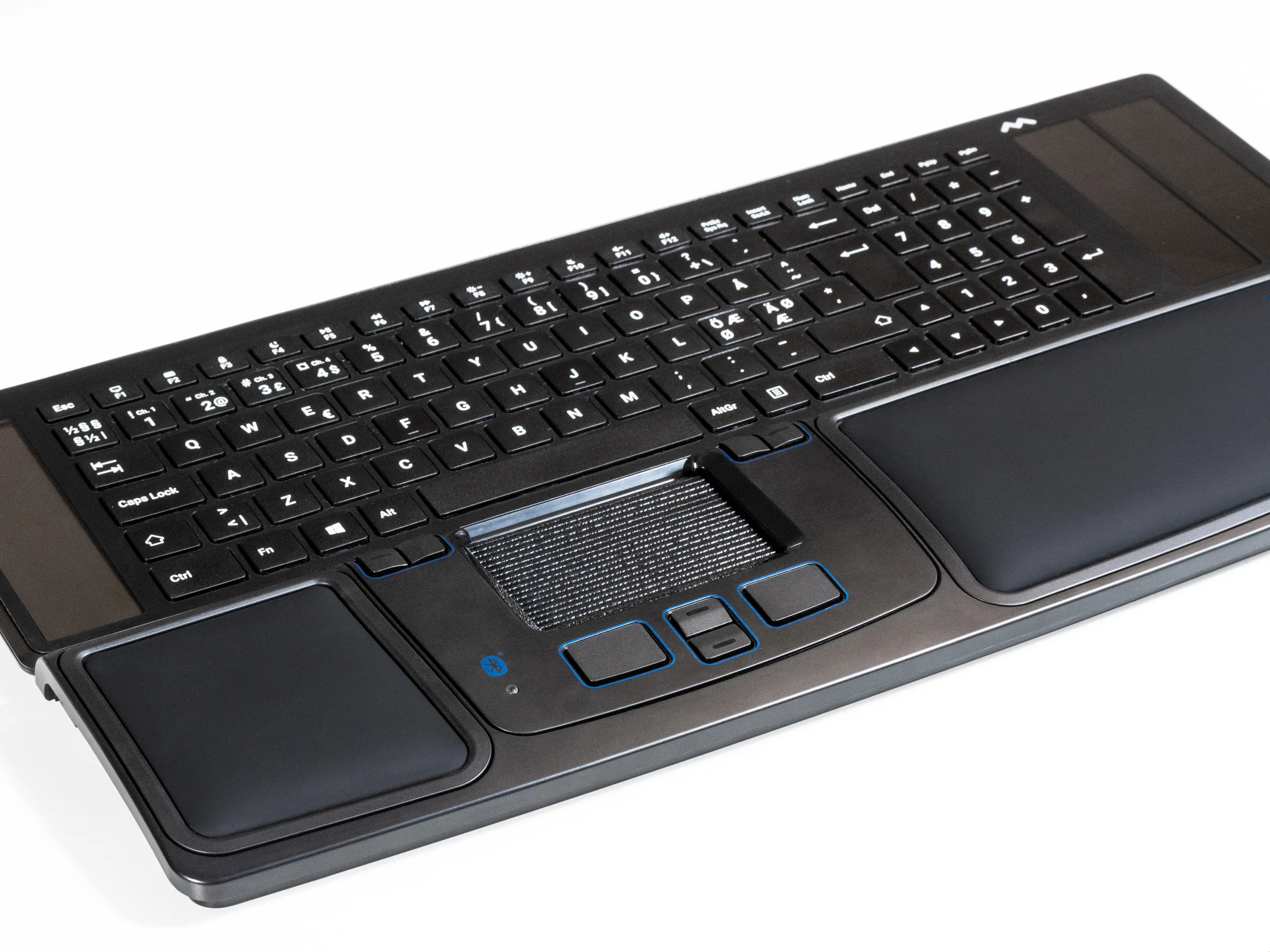 Mousetrapper Prime - wireless roller mouse, black
