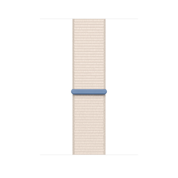 Apple Watch 45 mm Sport Loop -ranneke, Starlight