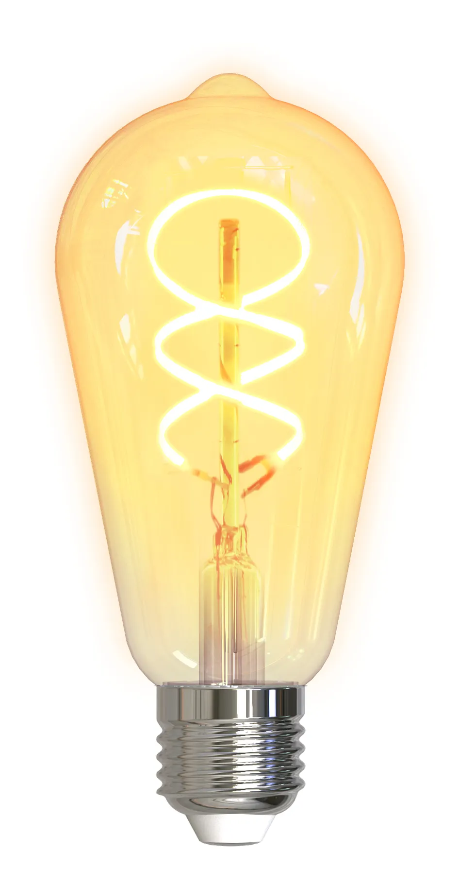 Deltaco Smart Home Filament LED smart bulb, E27, WiFI, 5.5W, 1800K-6500K