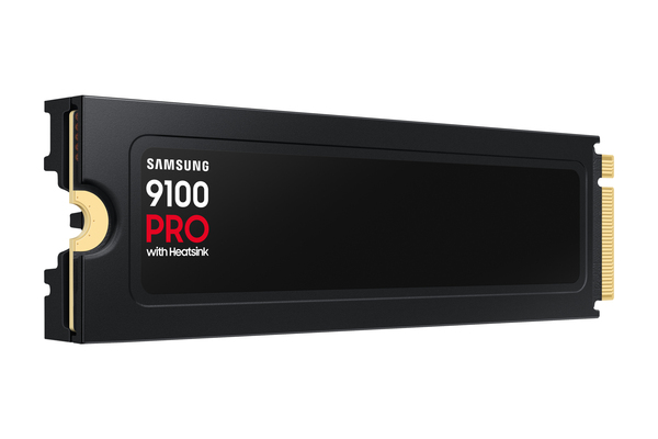 SSD Samsung 9100 Pro Heatsink 4 Tt, PCIe Gen5x4, M.2 -SSD-levy