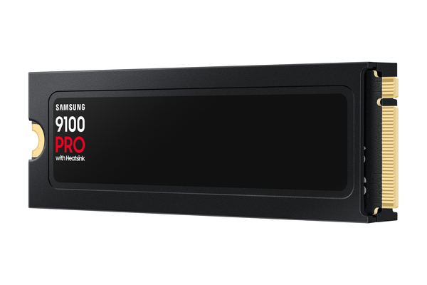 SSD Samsung 9100 Pro Heatsink 4 Tt, PCIe Gen5x4, M.2 -SSD-levy
