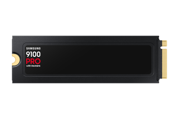 SSD Samsung 9100 Pro Heatsink 4 Tt, PCIe Gen5x4, M.2 -SSD-levy