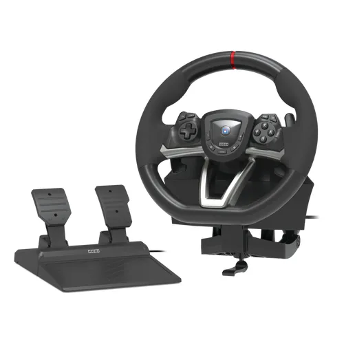 HORI Racing Wheel Pro Deluxe for Nintendo Switch™ - steering wheel + pedals, Black