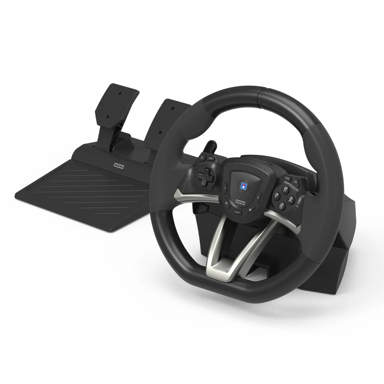 HORI Racing Wheel Pro Deluxe for Nintendo Switch™ - steering wheel + pedals, Black