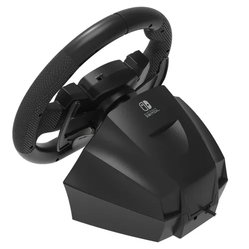 HORI Racing Wheel Pro Deluxe for Nintendo Switch™ - steering wheel + pedals, Black