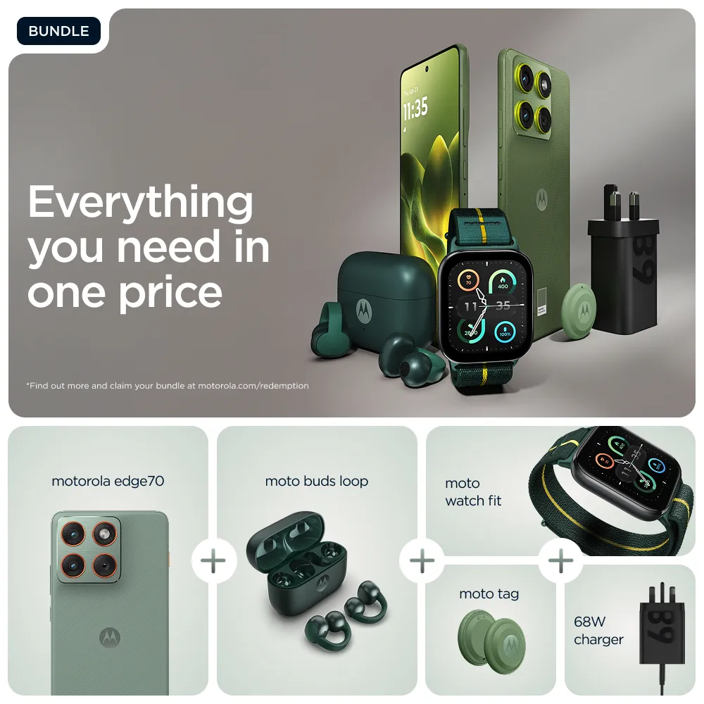 Motorola Edge 70 12/512 GB, Pantone Lily Pad