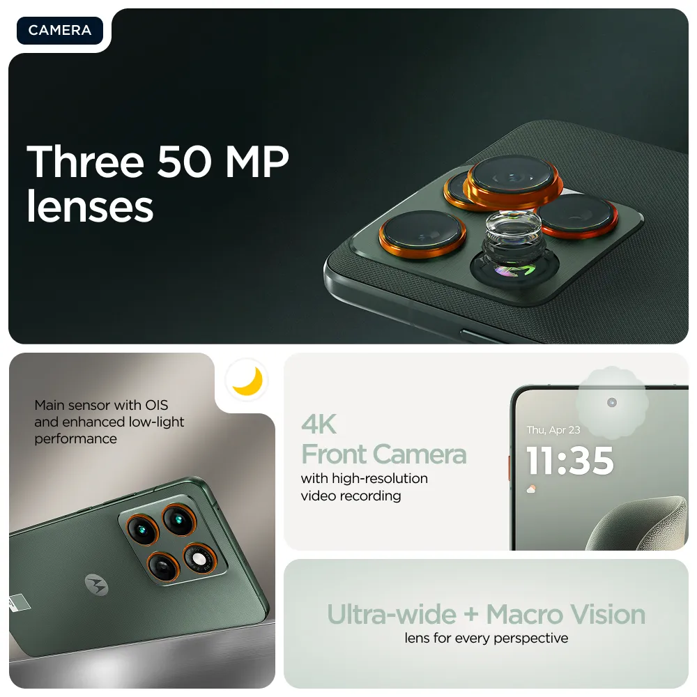 Motorola Edge 70 12/512 GB, Pantone Lily Pad