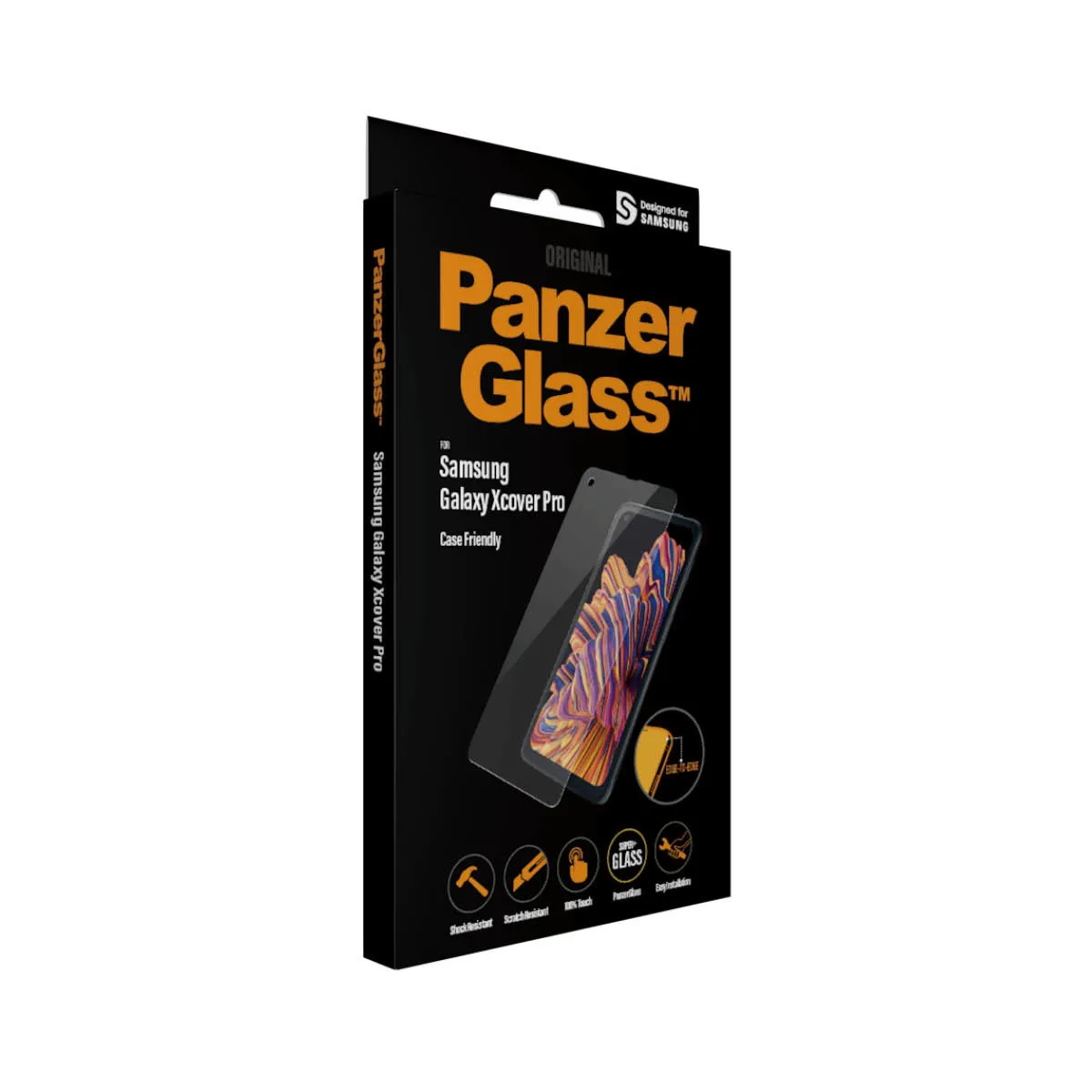 PanzerGlass Case Friendly, Galaxy Xcover Pro - Screen Glass
