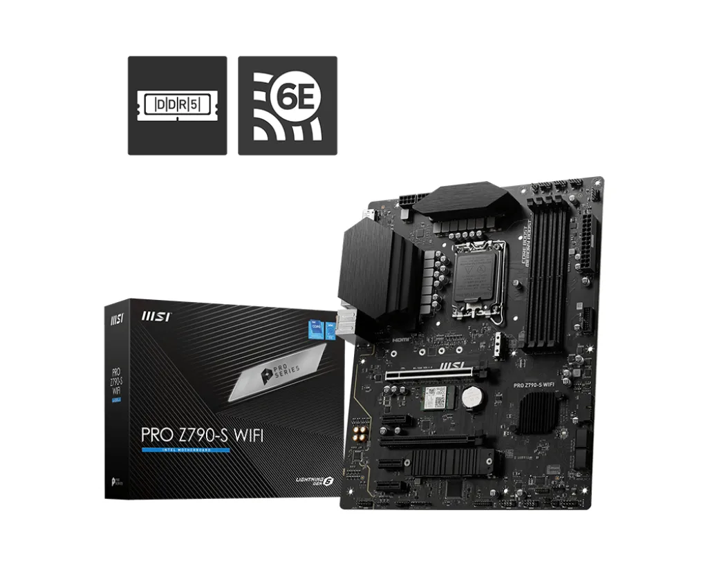 MSI PRO Z790-S WIFI ATX-emolevy