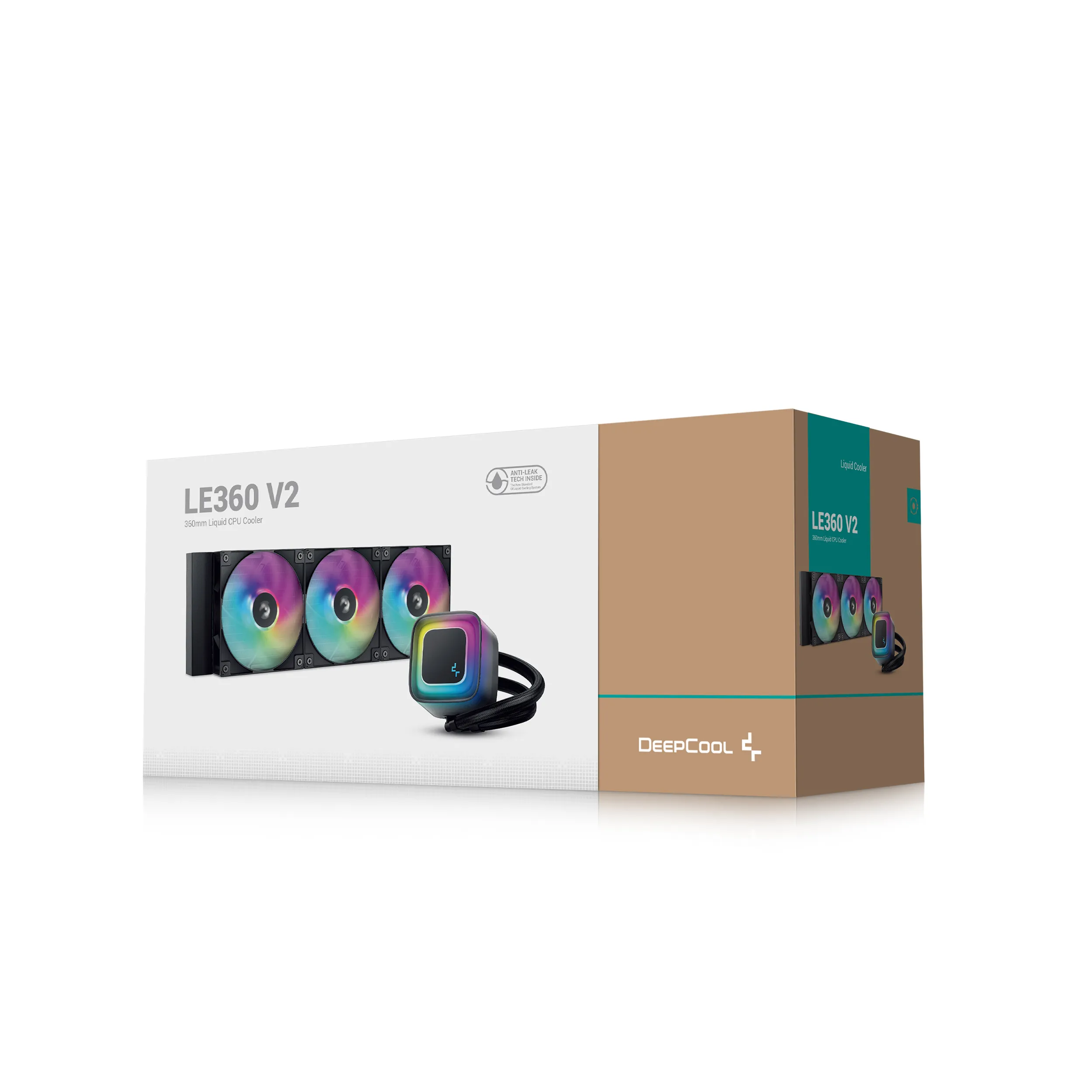 DeepCool LE360 V2 - v&auml;tskekylare, Svart