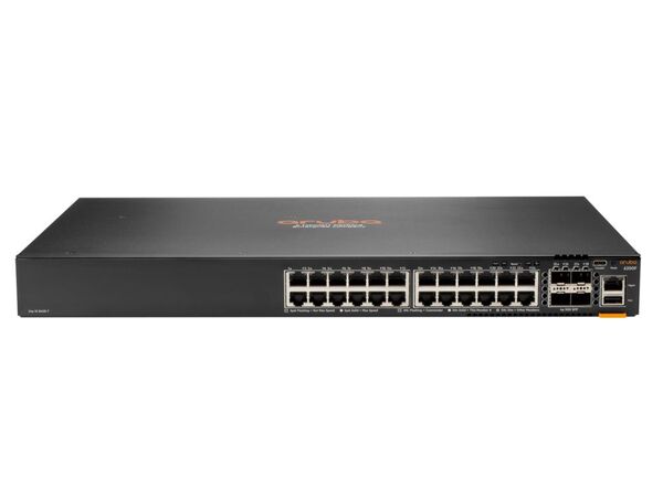 HPE Aruba Networking CX 6300F - Hallittava Layer 3 -kytkin, 48 porttia, PoE+, 4x SFP56
