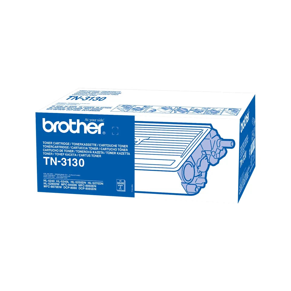 Brother TN3130 High Yield toner cartridge, Black
