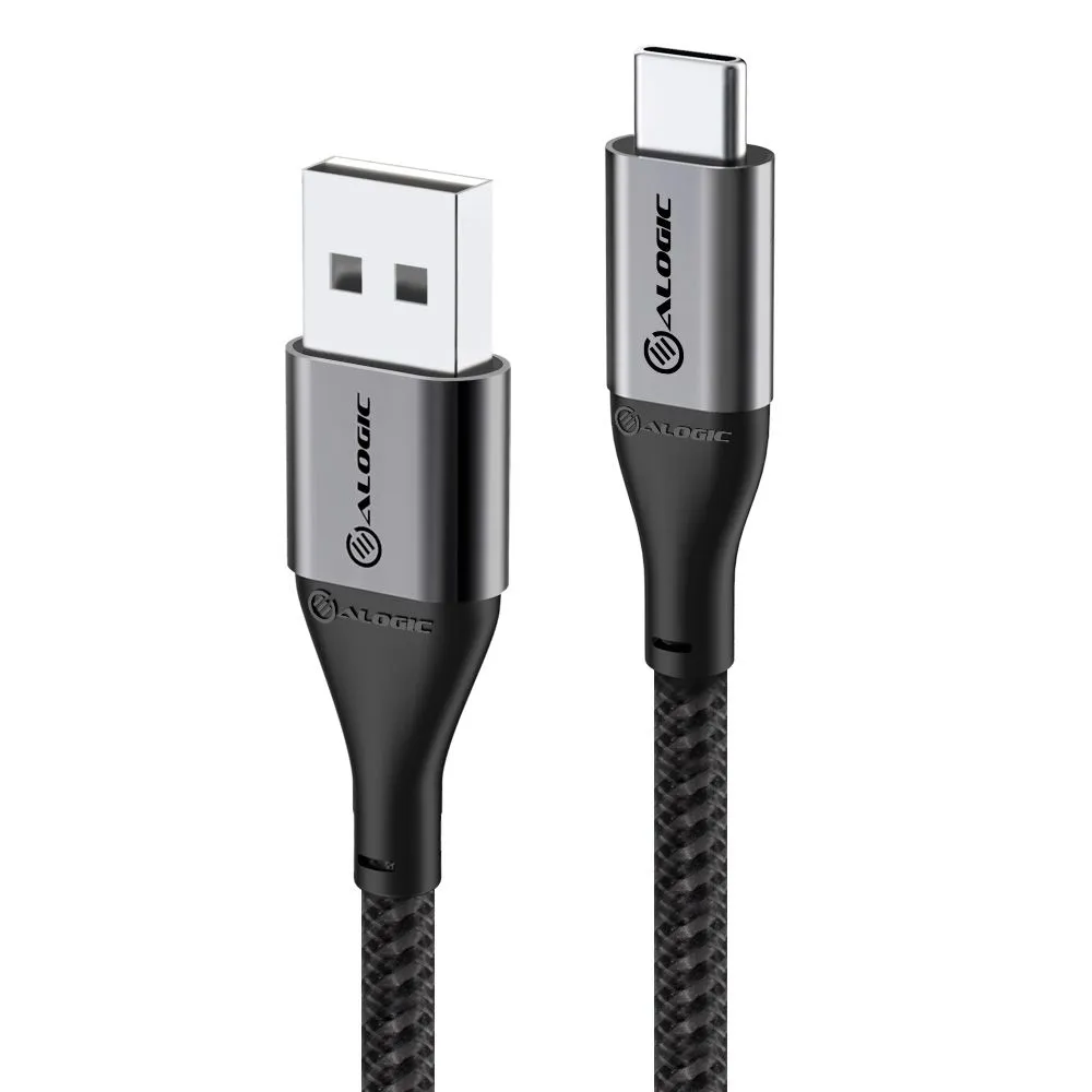 Alogic Ultra USB-A – USB-C - cable, 0.3 m, Grey