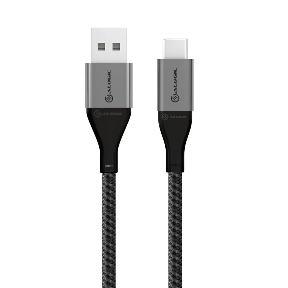 Alogic Ultra USB-A – USB-C - cable, 0.3 m, Grey