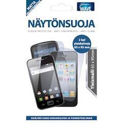 WAVE N&auml;yt&ouml;nsuojakalvo - Yhteensopiva: Sony Xperia Z3 compact. Sis&auml;lt&auml;&auml; 2 kirkasta kalvoa, puhdistusliinan, p&ouml;lynpoistotarrat ja asennusta helpottavan kortin. He