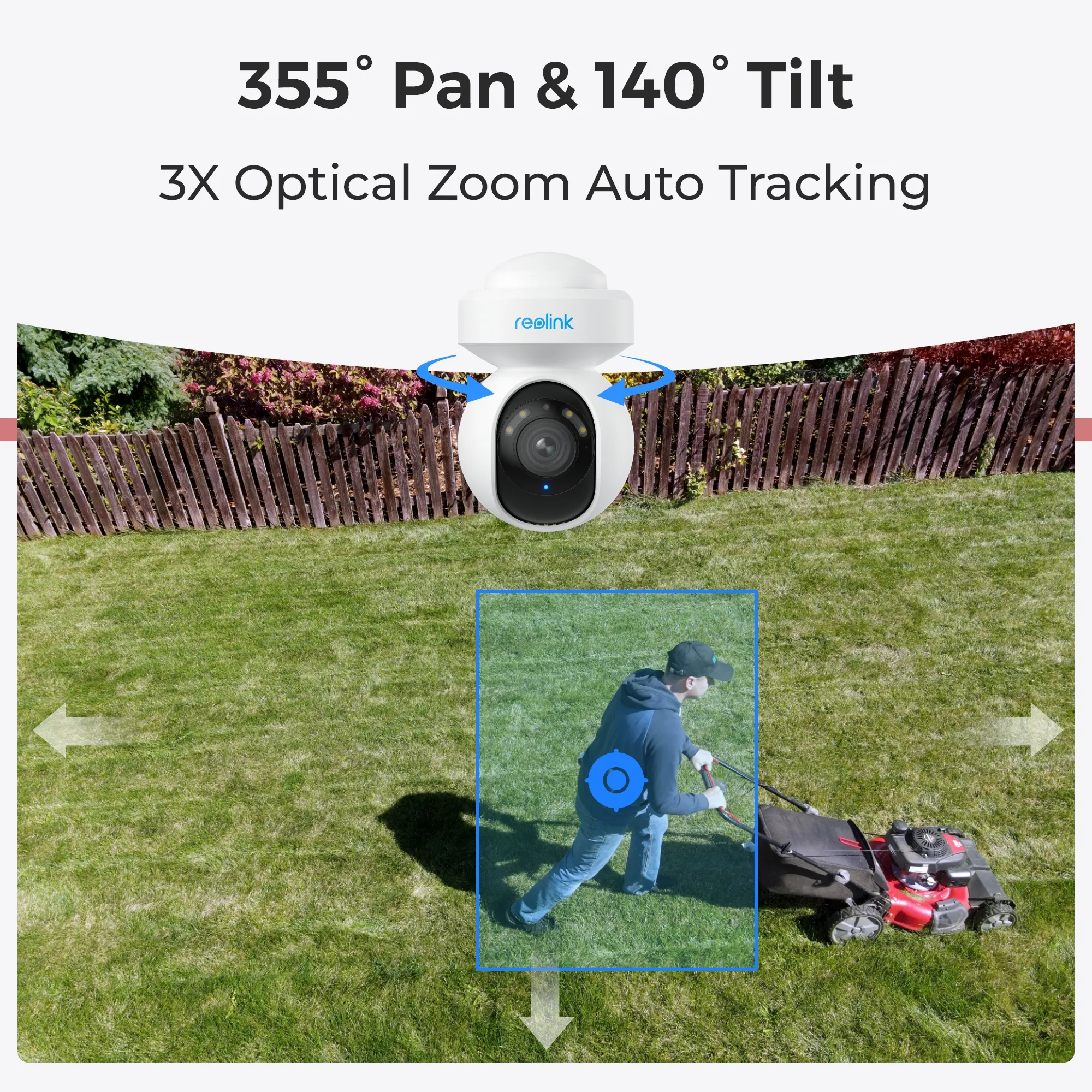 Reolink E1 Outdoor 2K | 5MP | PTZ | WiFi