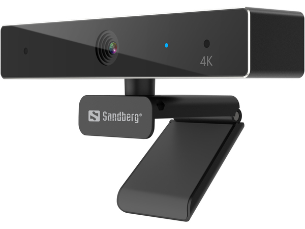 Sandberg Pro Remote 4K -web-kamera, Musta
