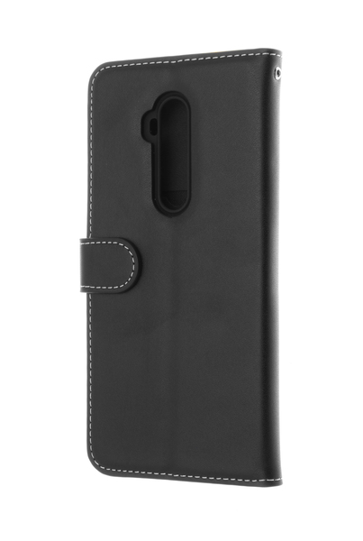Insmat Flip Case, OnePlus 7T Pro -suojakotelo, Musta