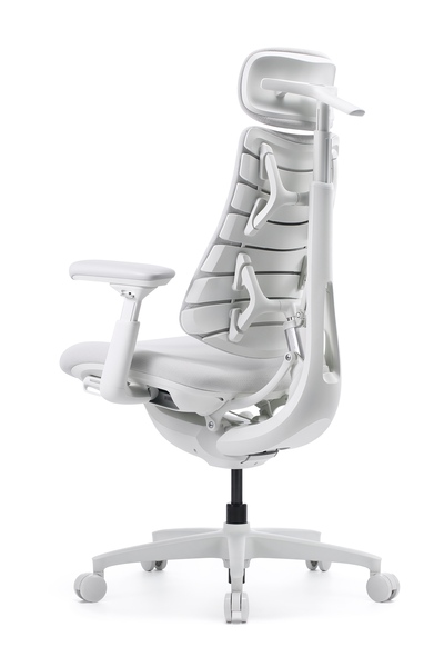 LiberNovo Omni Gen Dynamic Ergonomic Chair - 48cm Glacier White