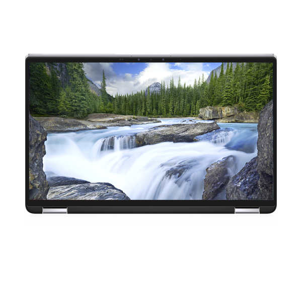 Dell 14&quot; Latitude 7400 2in1, 16 Gt RAM, 512 Gt SSD, Win 10 Pro -kannettava, Musta, Hopea