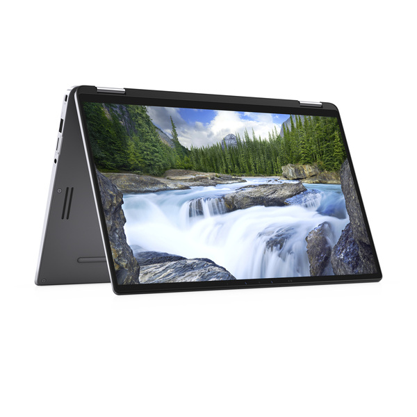 Dell 14&quot; Latitude 7400 2in1, 16 Gt RAM, 512 Gt SSD, Win 10 Pro -kannettava, Musta, Hopea